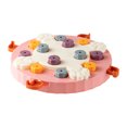 thumbnail image 1 of Creative Dog Smart Beginner & Slow Feeder - IQ Interactive Training Toy Box, Non-Slip Bottom - Stretch-Pink, 1 of 6