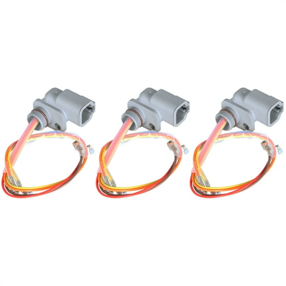 LABLT Fuel Injector Wiring Harness Plug Set of 3 05139865AA 05086965AA Replacement for Cummins Diesel 5.9L