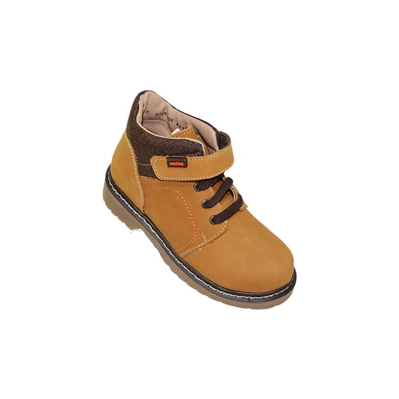 BOTIN CASUAL VESTIR COQUETA MIEL PIEL 424004M LEON 424004Mp