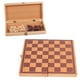 thumbnail image 1 of Ajedrez de Madera Juego de Mesa Chess Tmvgtek No Magnético 30CM, 1 of 8