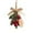 Red, variant on Honmine Christmas Small Bells Twines Decor, Bow Cones Pine Branches Wood Slices, Tree Decoration Scene Set Up Supplies for Holiday, Craft, Display