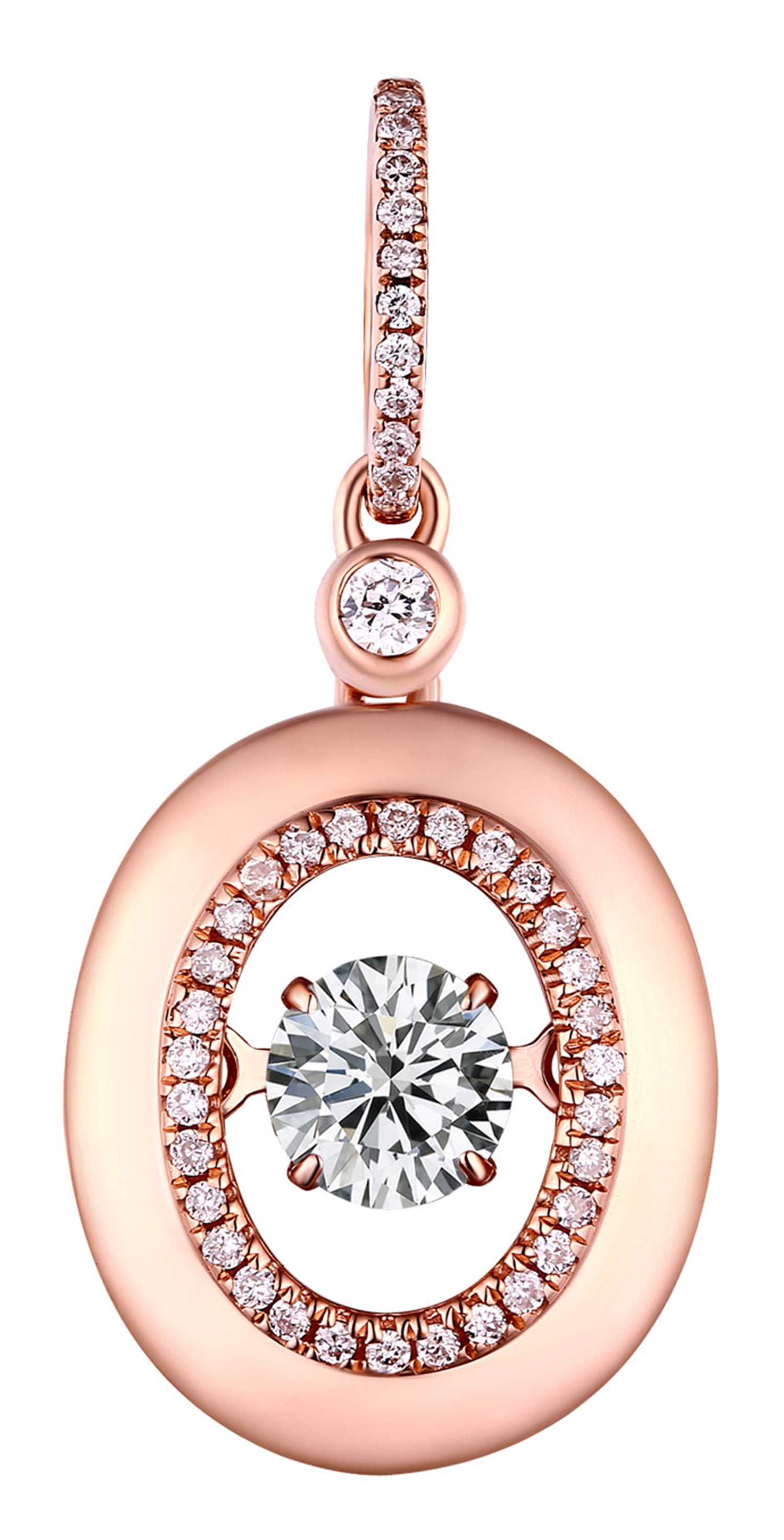 Prism Jewel 0.30Ct Round Black Diamond With Diamond Anniversary Ring