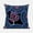 Black & Pink, variant on Amrita Sen Boho Mandala Plant Throw Pillow with Removable Cover in Indigo White Red 18x18