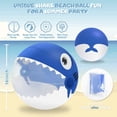 thumbnail image 2 of Shark Inflatable Beach Ball for Kids 16 Inch, Transparent Inflatable Ball for Beach Toys for Kids and Toddlers, Large Pool Ball - Pool Toys and Summer Beach Party Favors., 2 of 5
