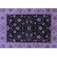 thumbnail image 1 of Ahgly Company Indoor Rectangle Abstract Blue Modern Area Rugs, 2' x 3', 1 of 4