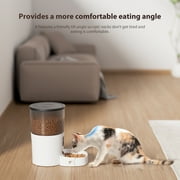 IMIPAW Automatic Cat Feeders, 3L Timed Cat Food Dispenser with Clog-Free Design, Dog Pet Feeder