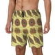thumbnail image 1 of Balery Bohemia Bañador para hombre, shorts de playa de secado rápido con entrepierna y forro de compresión-Small, 1 of 6
