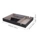 thumbnail image 2 of unbranded Caja Organizadora De Joyas De Cuero Negro Para Almacenamiento En Casa Con Retro Y Resistente, 2 of 8