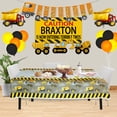 thumbnail image 6 of Hegbolke Construction Table Covers - 86''x 51'' Construction Elements Printed Disposable Plastic Tablecloths for Kids Construction Themed Birthday Party Decorations, 6 of 7