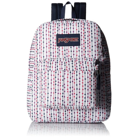 SuperBreak Backpack - JanSport Navy Front Row Spot - JS00T50133U
