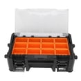 thumbnail image 1 of Small Parts Storage Box, Large Capacity Small Parts Organizer PP Aluminum Alloy  for Garage RV Workbench, 1 of 7