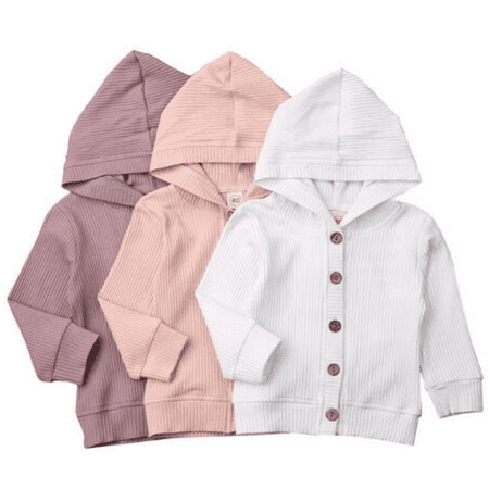 

Kids Toddler Baby Girl Long Sleeve Warm Sweaters Knitted Coat Cardigan Outerwear