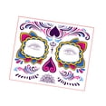thumbnail image 1 of Pegatinas para la cara de Halloween Fernando suministros de fiesta Estilo B, 1 of 8