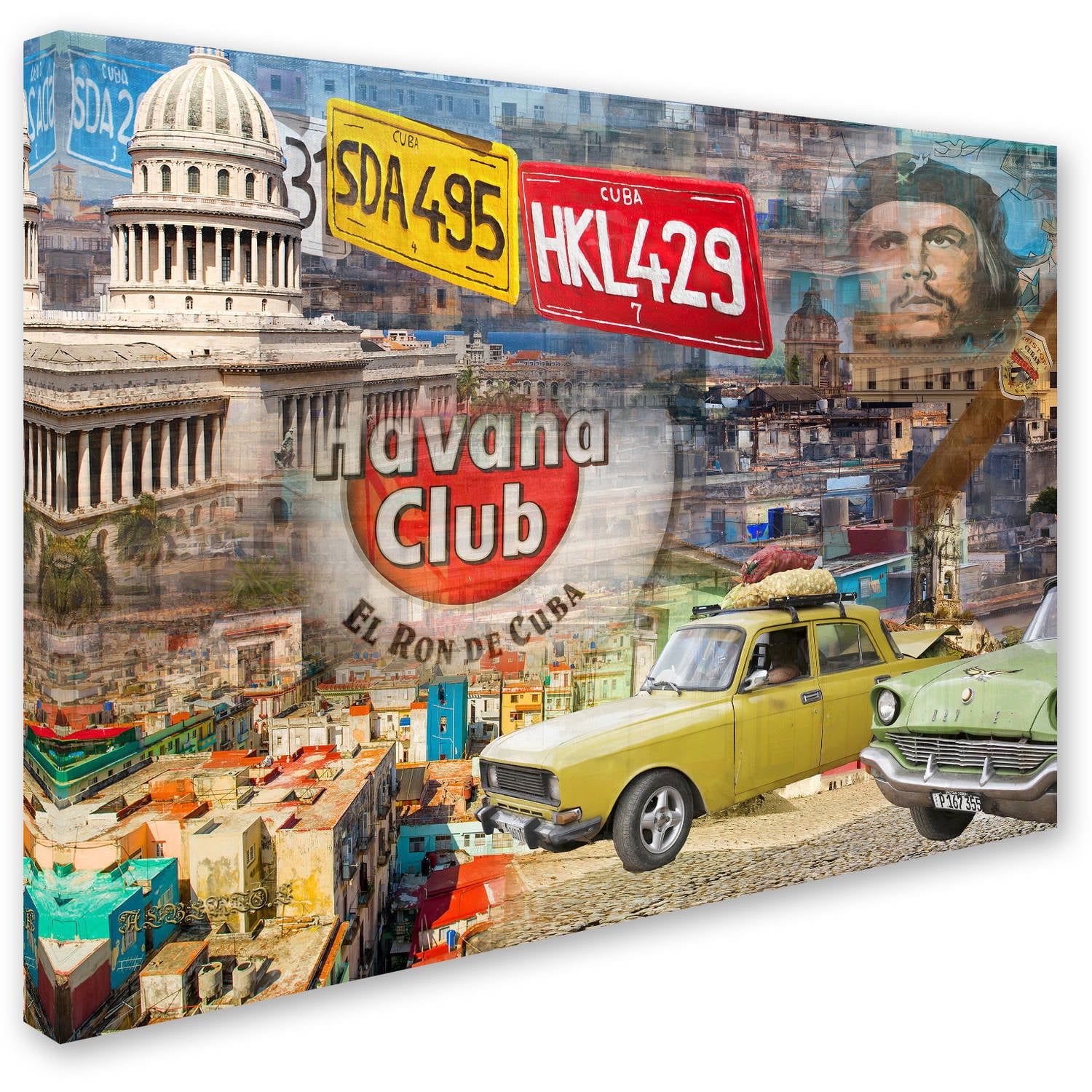 Trademark Fine Art "Capital" Canvas Art by Alberto Lopez