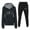 B-Black, variant on Dezsed 2 Piece Outfit Set for Women Lounge Hoodie Sweatsuit Sets Long Sleeve Hoodie Jogger Pants Matching Tracksuit Black XXXL