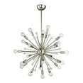 thumbnail image 4 of Galea 24-Light Chandelier in Polished Nickel, 4 of 7
