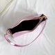 thumbnail image 2 of Bolso para axilas para mujer, Bolso de hombro a cuadros de PU a la moda, Bolso a cuadros para niñas (rosa), 2 of 8