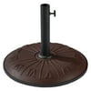 International Caravan Resin Compound Roman Numeral Umbrella Stand-Color:Chocolate