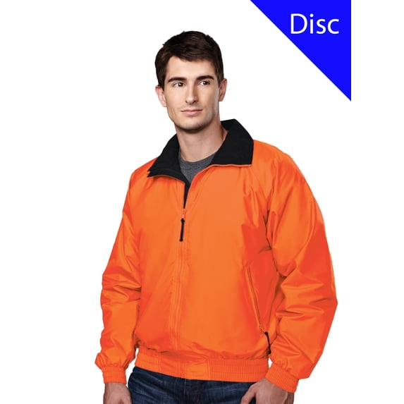 Tri-Mountain Volunteer 8000 Lightweight Nylon jacket, 4X-Large, Osha Orange/Black