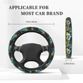 thumbnail image 5 of Daiia Steering Wheel Covers Goal Time Elastic Skidproof Steering Wheel Protective Cover Case Steering Wheel Protector Comfortable Protective Case For Suv Sedan Decor, 5 of 8