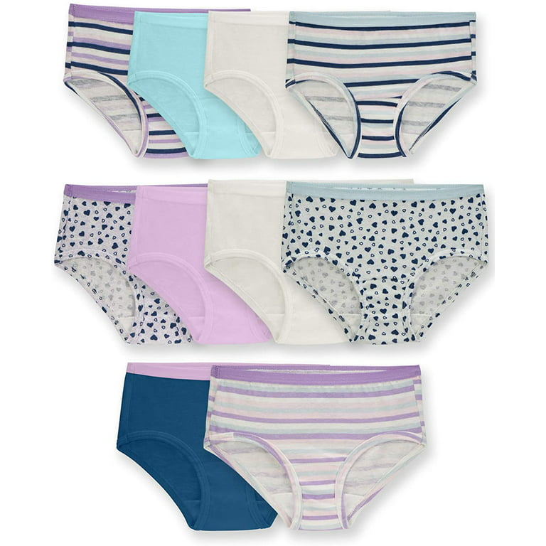 SOCKS'NBULK 144 Pieces of Wholesale Bulk Girls Cotton Colorful Panties  Underwear Children, Mixed Assorted Sizes 4-14 
