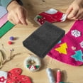 thumbnail image 4 of COOPHYA 3Pcs Needle Felting Pad Black Cotton for DIY Projects Beginner Crafting, 4 of 6