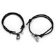 thumbnail image 4 of Pulseras magnéticas de estrella de atracción blanca para parejas: conjunto de joyas de regalo para parejas, mejores amigos, novias, novios, mujeres y hombres, relaciones de atracción mutua., 4 of 4