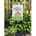 thumbnail image 3 of Printtoo White Home Sweet Home Garden Summer 12.5""x18"" Double SidedFlags CampsiteFlag Camping Flags, 3 of 4
