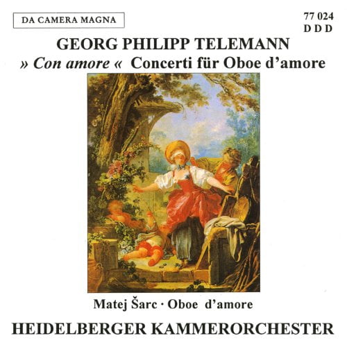 Telemann / Sarc - Con for Oboe Damore - Music & Performance - CD