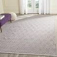 thumbnail image 2 of Safavieh Montauk Collection MTK811A Handmade Flatweave Grey and Ivory Cotton Area Rug (4 x 6), 2 of 5