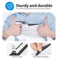 thumbnail image 3 of Poly Mailers Fuxury, 10 x 13 cm, 1000 unidades, para ropa, color blanco, 3 of 9