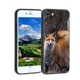 thumbnail image 1 of Compatible with iPhone SE 2022 Phone Case, Fox-3 Case Silicone Protective for Teen Girl Boy Case for iPhone SE 2022, 1 of 1