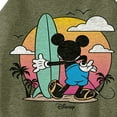 thumbnail image 3 of Disney - Mickey & Friends - Surf & Sun - Retro Style - Juniors High Neck Tank Top, 3 of 5
