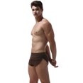 thumbnail image 5 of 3 piezas XL ropa interior tipo bóxer para hombre, calzoncillos tipo bóxer sexy, calzoncillos estilo troncos Excelente Rendimiento, 5 of 5