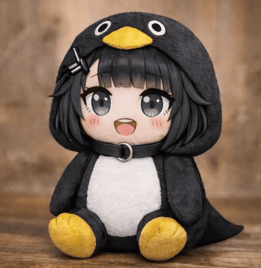 Gugu Gaga Plush Penguin Stuffed Plush 8.66" Collectible Cute Penguin Stuffed Toy Collectible Toys for Fan