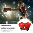 thumbnail image 4 of pitrice Gloves Boxing Kid Fist Texture Gloves Anti-Slide Release Calluses Absorb Sweat Protector Training Punching for Blue Red, 4 of 6