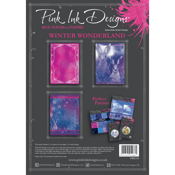 Winter Wonderland A4 Rice Paper