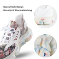 thumbnail image 7 of Ink Painting of Plum Blossoms in The Snow Walking Shoes for Men Woman Lightweight Tennis Fashion Elastic Sports Shoes Cushion Basketball Shoes, 7 of 7