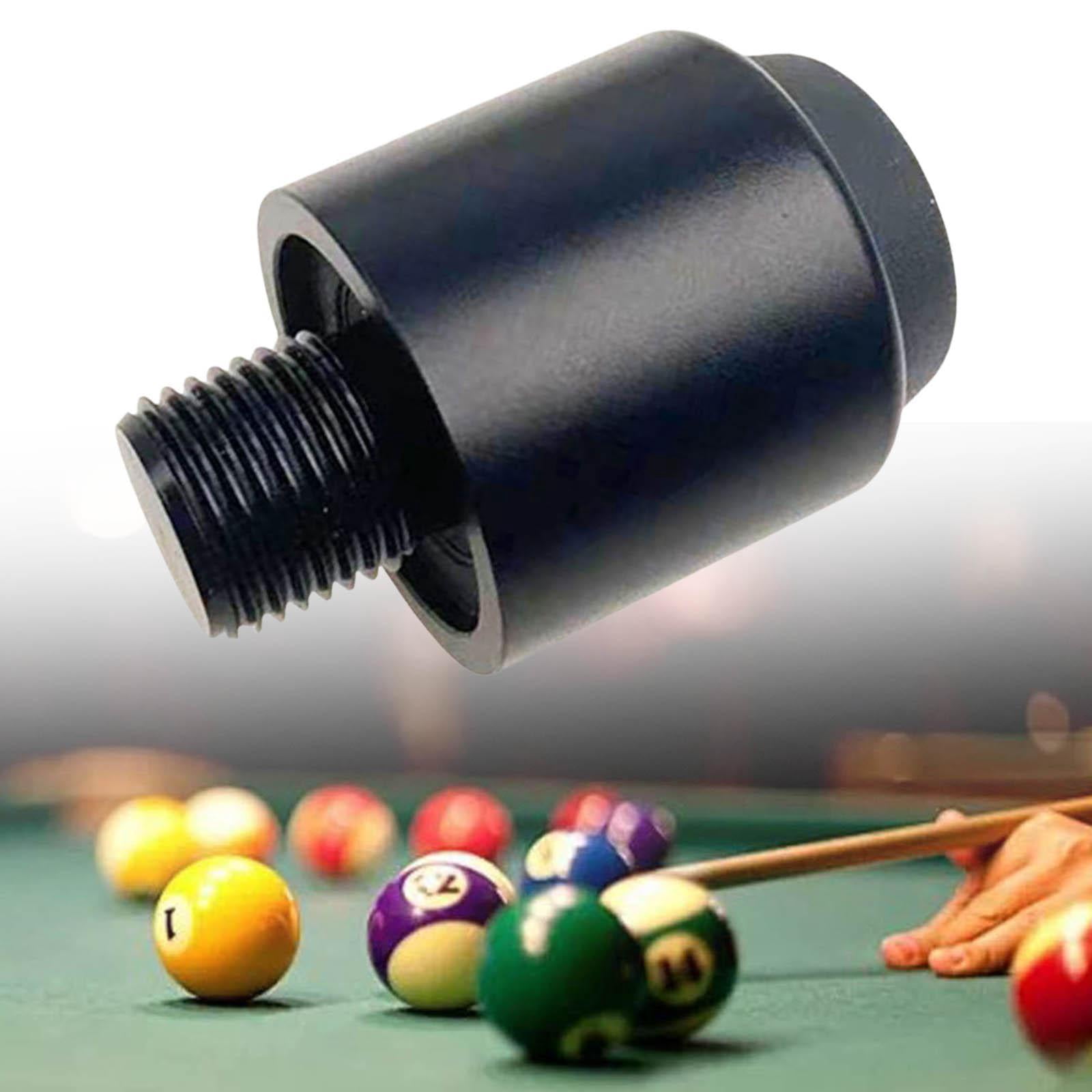 funtasica Pool Cue Extender Aluminum Alloy Billiards Pool Cue Extension Billiard Snookers Cue Extension for Adult Entertainment Athlete A