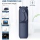 thumbnail image 5 of Ventilador Usb, Mini Ventilador Portátil Con Batería Recargable/Azul/ kaili Sencillez, 5 of 5