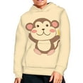 thumbnail image 5 of DISNIMO Cute Monkey Hoodie Kids 6-7 Pullover Hoodies for Boys and Girls Matching Hoodies for Friends Sweatshirt Hoodie Sweatshirts for Girls Streetwear Tops Hoodie with Front Pocket Fall, 5 of 7
