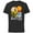 Black, variant on Star Wars C-3PO and R2-D2 Tatooine Droid Besties - Short Sleeve Cotton T-Shirt for Adults - Customized-Black