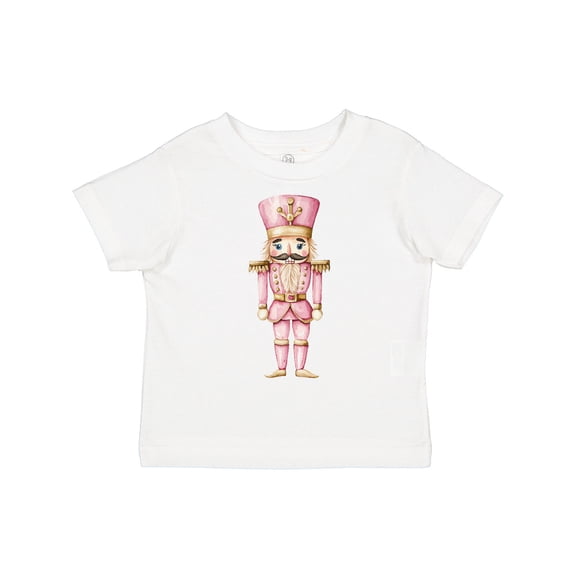 Inktastic Nutcracker in Pink Girls Toddler T-Shirt