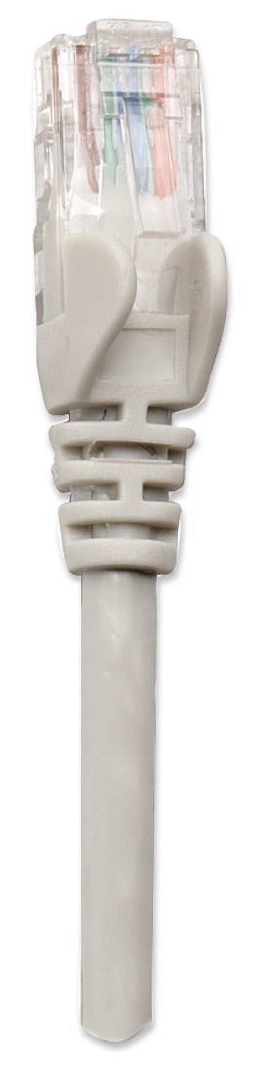 Intellinet Network Cable, Cat6, UTP, 100% Copper, 25 ft., Gray