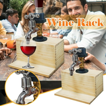 

2023 Summer Savings Clearance! WJSXC Home and Kitchen Whiskey Wood Dispenser Fathers Day Liquor Alcohol Whiskey Wood Dispenser Faucet Multicolor