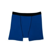 Wonder Nation Boys Underwear Soft Cotton Boxer Briefs, 10-Pack, Sizes S-XXL & Husky