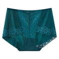 thumbnail image 4 of Fesfesfes Boxer Shorts For Women Solid Color High Waisted Mesh Breathable And Lace Hollow Underwear Panties, 4 of 4