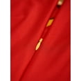 thumbnail image 7 of iiniim Girls Liturgical Praise Dance Dress Color Block Asymmetrical Worship Church Prayers Dancewear Red 14, 7 of 7