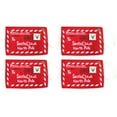 thumbnail image 4 of 10 unids Bolsas de Dulces de Regalo de Navidad Tela Colgando Papá Noel Sobres Adornos Para Árboles de Navidad, 4 of 7