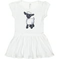 thumbnail image 3 of Inktastic Cute little lamb Girls Baby Dress, 3 of 5